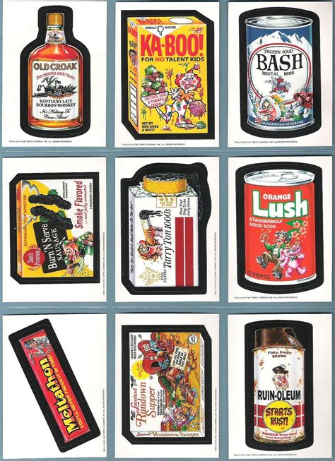 wacky packages stickers